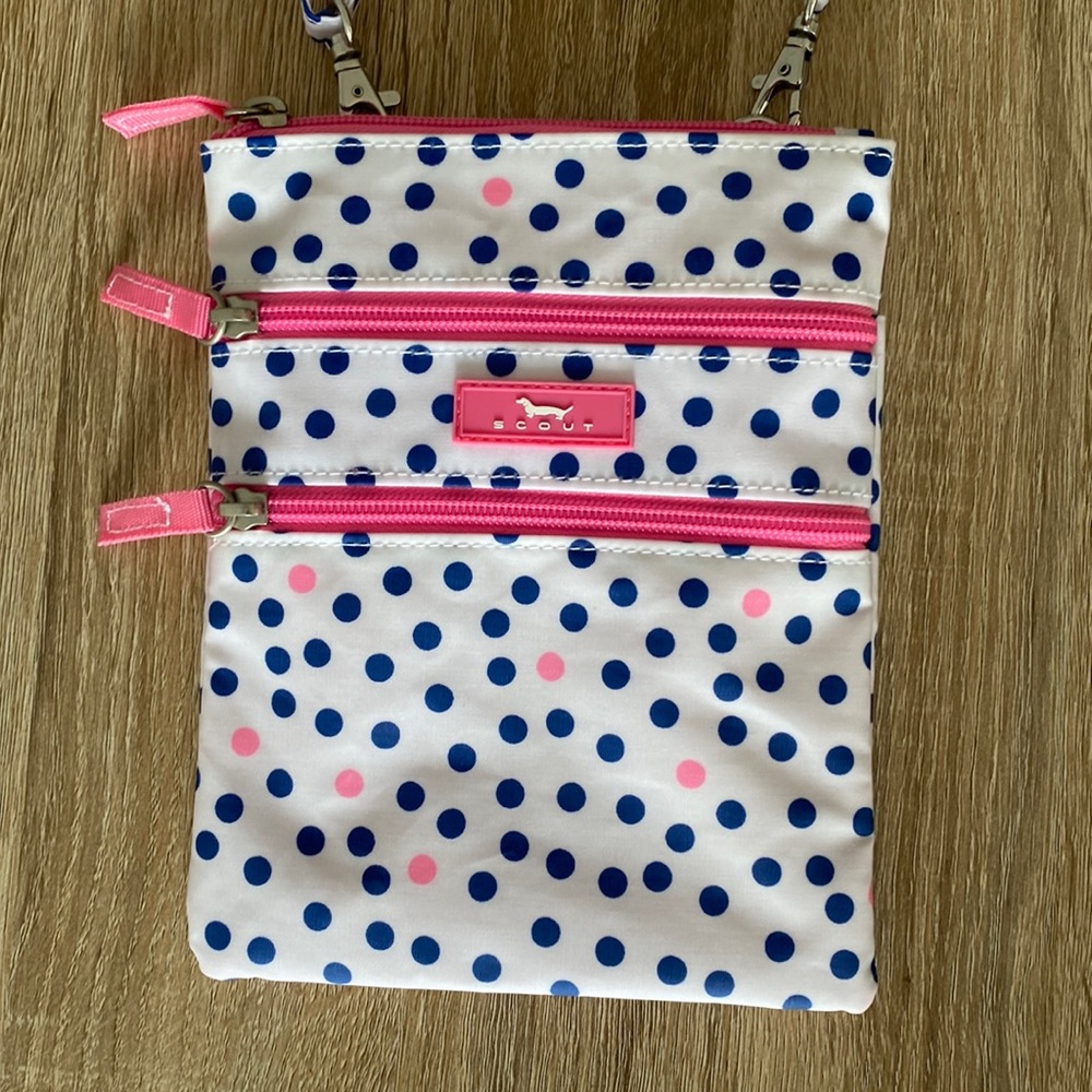 Polka dot Scout crossbody bag